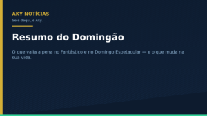 Resumo do Domingão