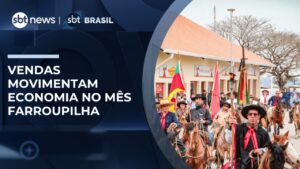 Mês Farroupilha movimenta R$ 253 milhões na economia gaúcha | #SBTBrasil