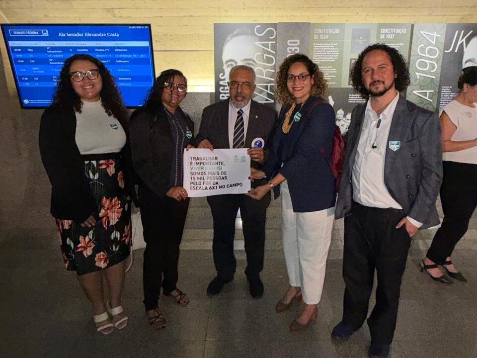 Oxfam Brasil defende o fim da escala 6×1 para trabalhadores rurais no Senado